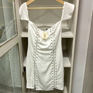 Forever 21 Tie Up Sexy Dress